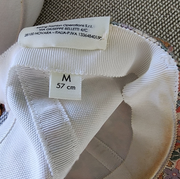 GUCCI LIBERTY COTTON BASEBALL CAP floral size medium - Picture 7 of 7